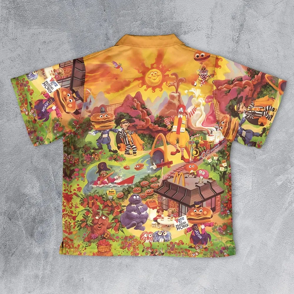 Wonder Foodland The Siege Of Mcdonaldland Youth Hawaiian Shirt - 2
