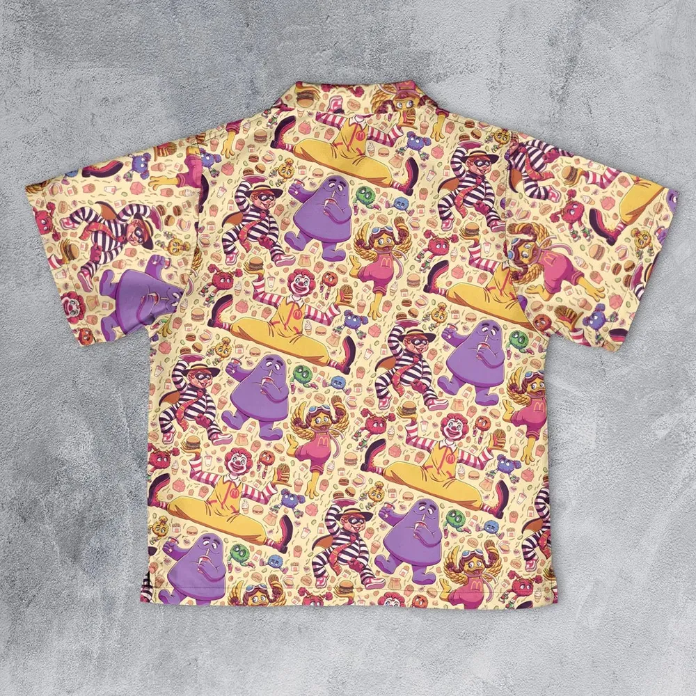 The McDonald's Gang Youth Hawaiian Shirt - 2