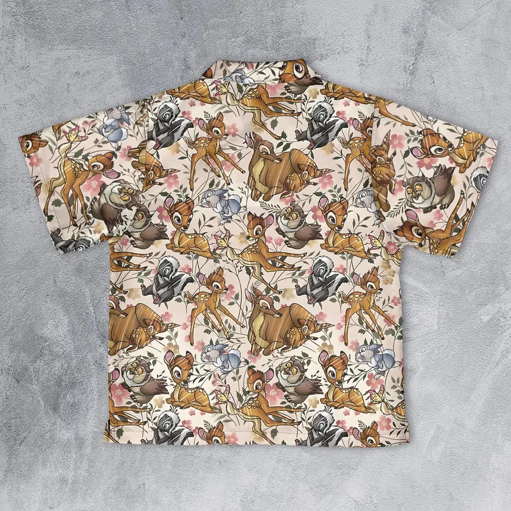 Little Wild Bambi Youth Hawaiian Shirt - 2