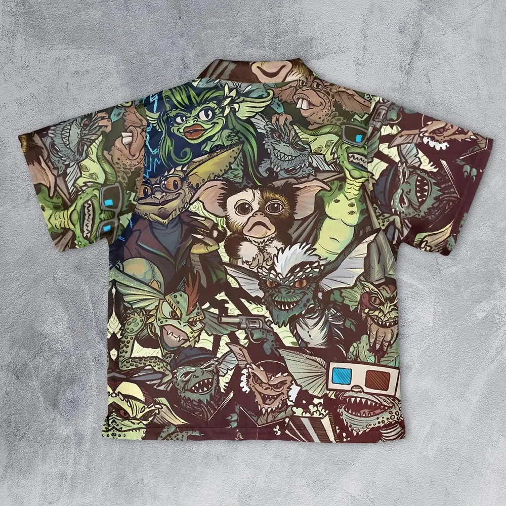 Tropical Gremlins Youth Hawaiian Shirt - 2