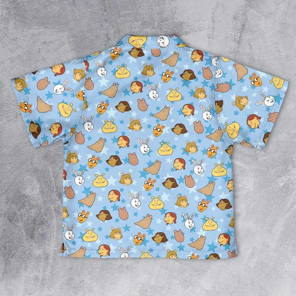 Arthur Characters Youth Hawaiian Shirt - 2