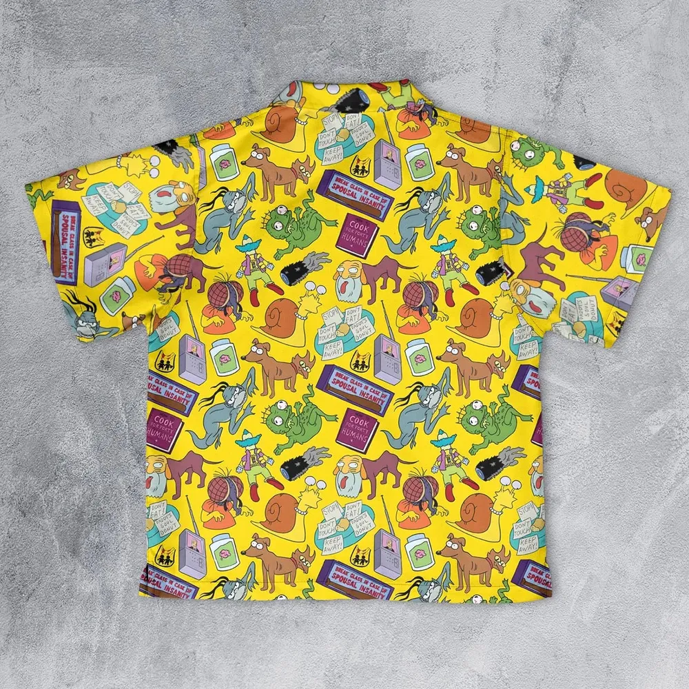 Treehouse of Horror The Simpson Youth Hawaiian Shirt - 2