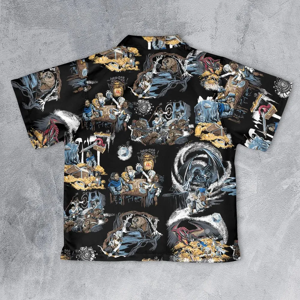 Recap DND Youth Hawaiian Shirt - 2