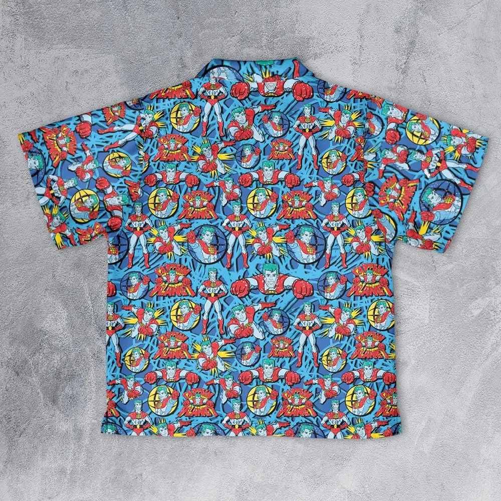 Hero of the Environment Captain Planet and the Planeteers Youth Hawaiian Shirt - 2