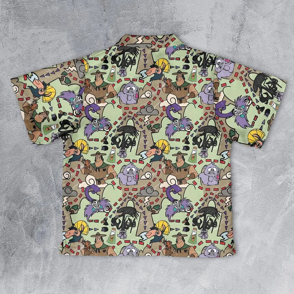 Groove Map The Emperor's New Groove Youth Hawaiian Shirt - 2