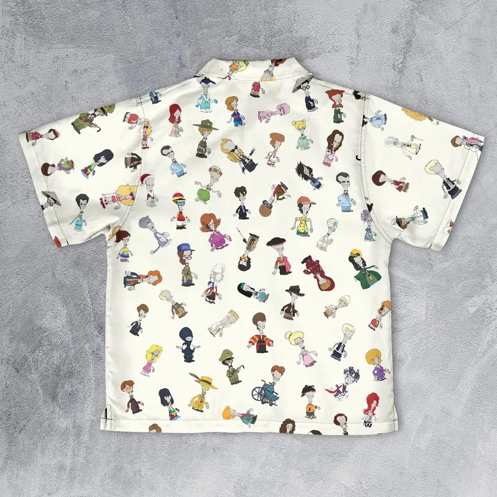 Roger persona Pop culture American Dad Youth Hawaiian Shirt - 2