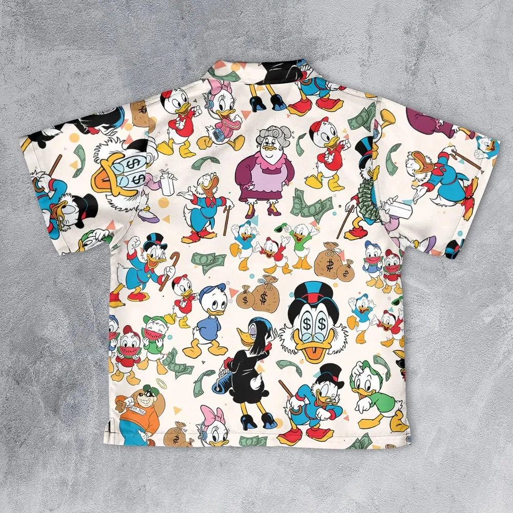 Donald Huey Dewey Ducktales Youth Hawaiian Shirt - 2