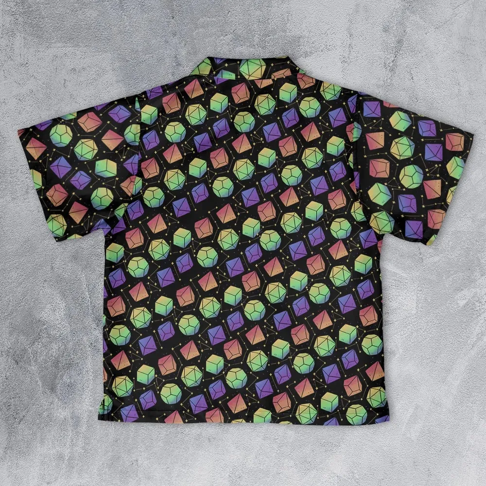 Rainbow Galaxy DnD Youth Hawaiian Shirt - 2