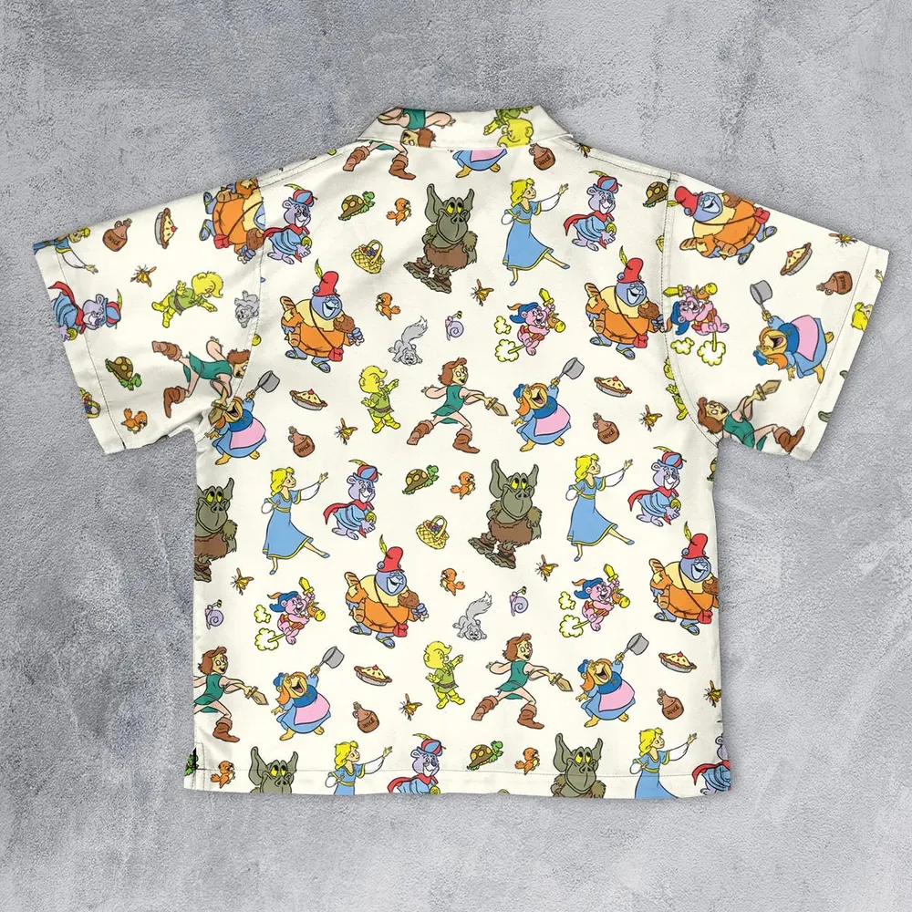 Gummi Bears Characters Youth Hawaiian Shirt - 2