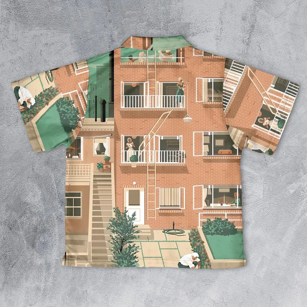 Rear Window Youth Hawaiian Shirt - 2