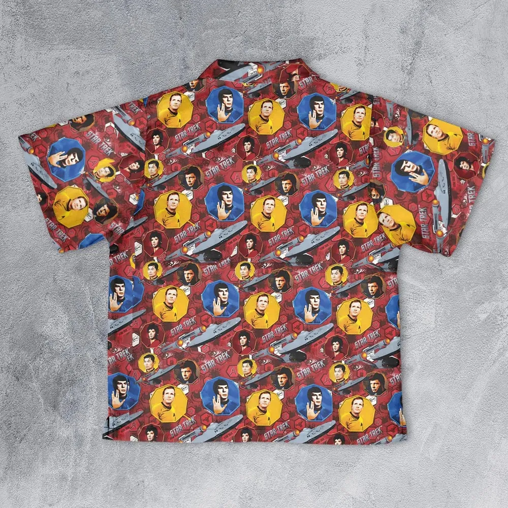Boldly Star Trek Youth Hawaiian Shirt - 2