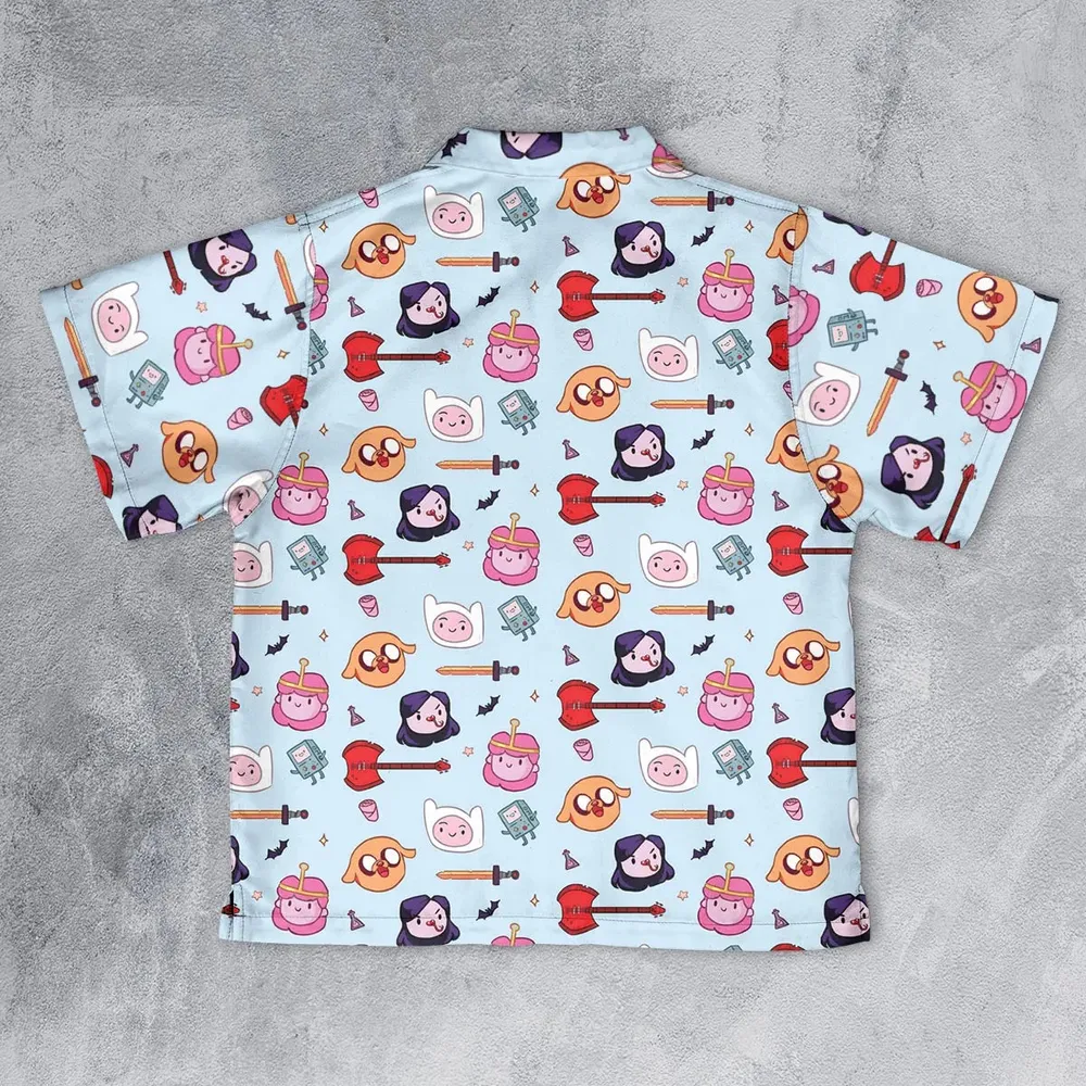 The Gang Adventure Time Youth Hawaiian Shirt - 2