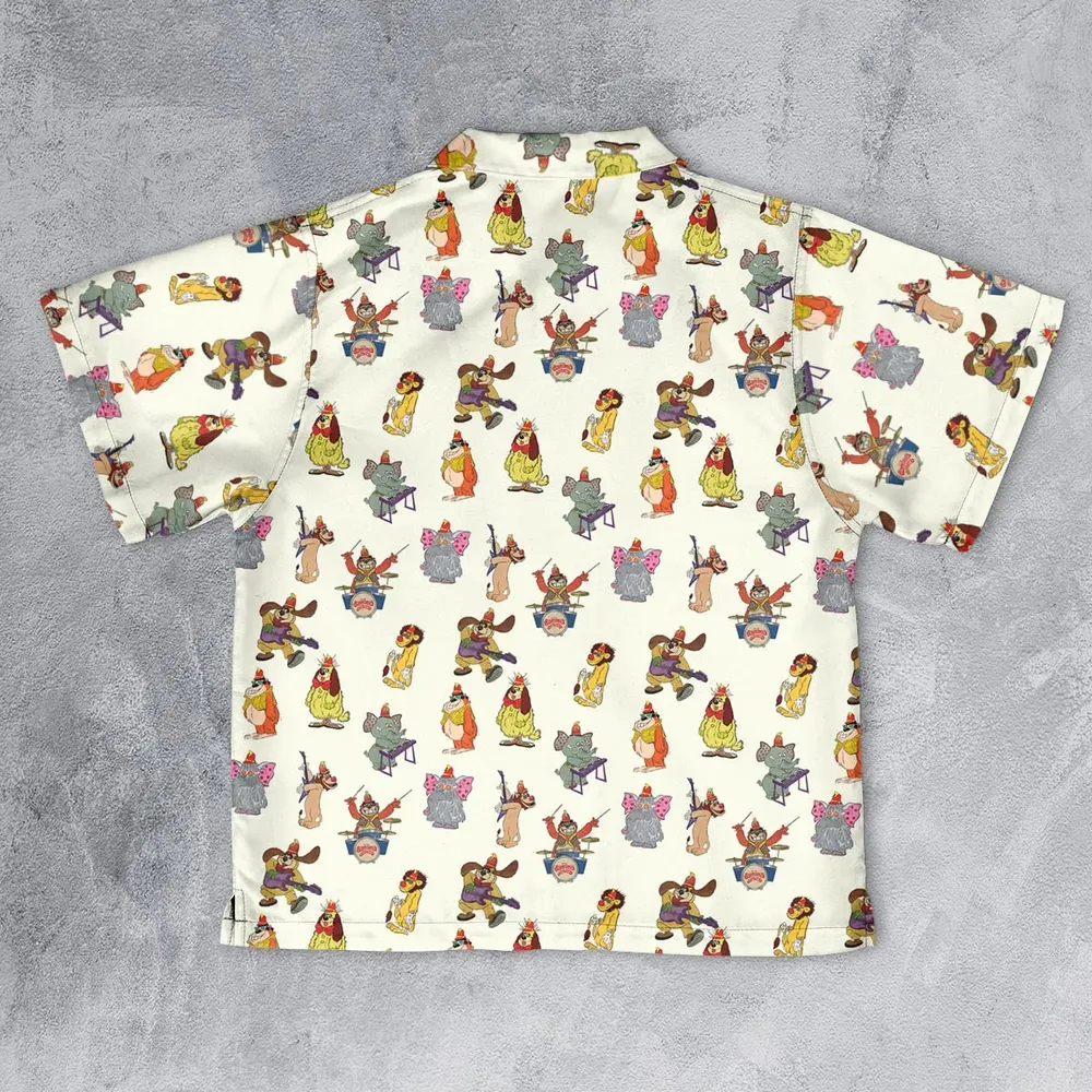 Snorky Fleegle Drooper Bingo The Banana Splits Youth Hawaiian Shirt - 2