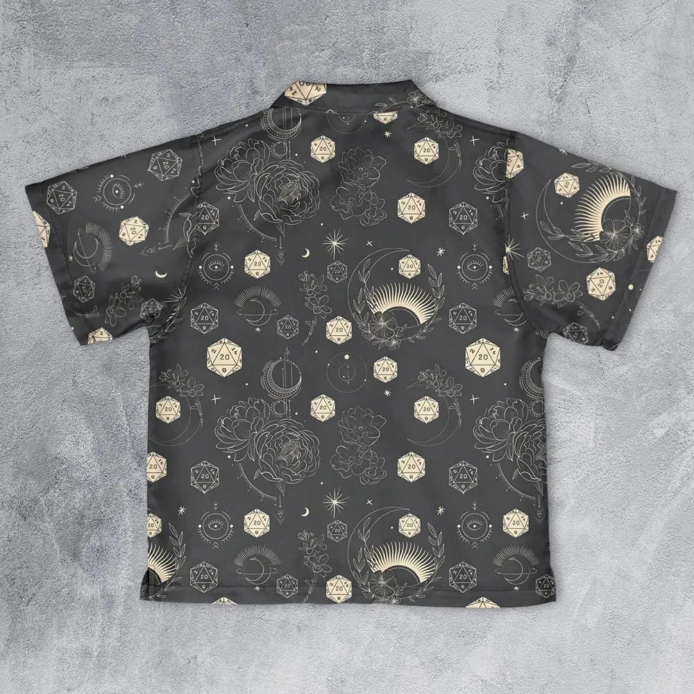Explosion Dice DnD Youth Hawaiian Shirt - 2