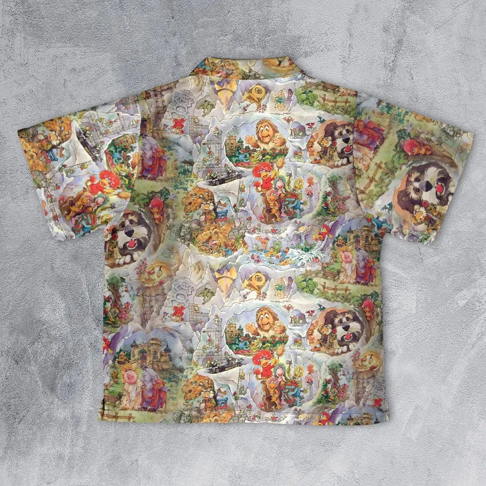 Fraggle Rock Journey Jim Henson Youth Hawaiian Shirt - 2
