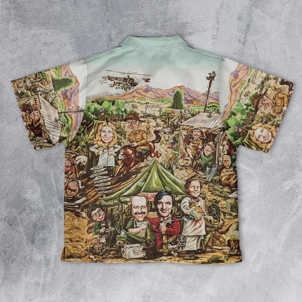M*A*S*H Movie Art Youth Hawaiian Shirt - 2