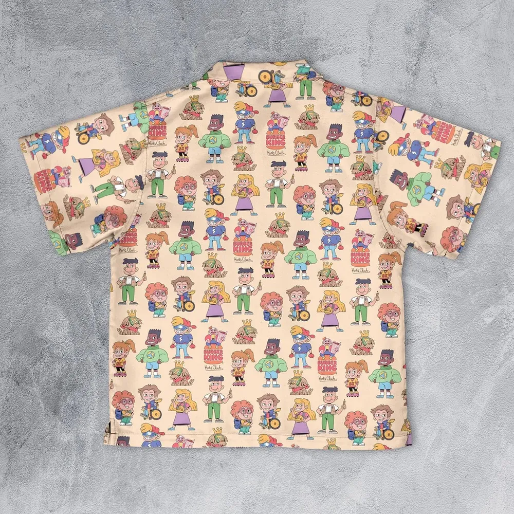 BK Kids Club Youth Hawaiian Shirt - 2