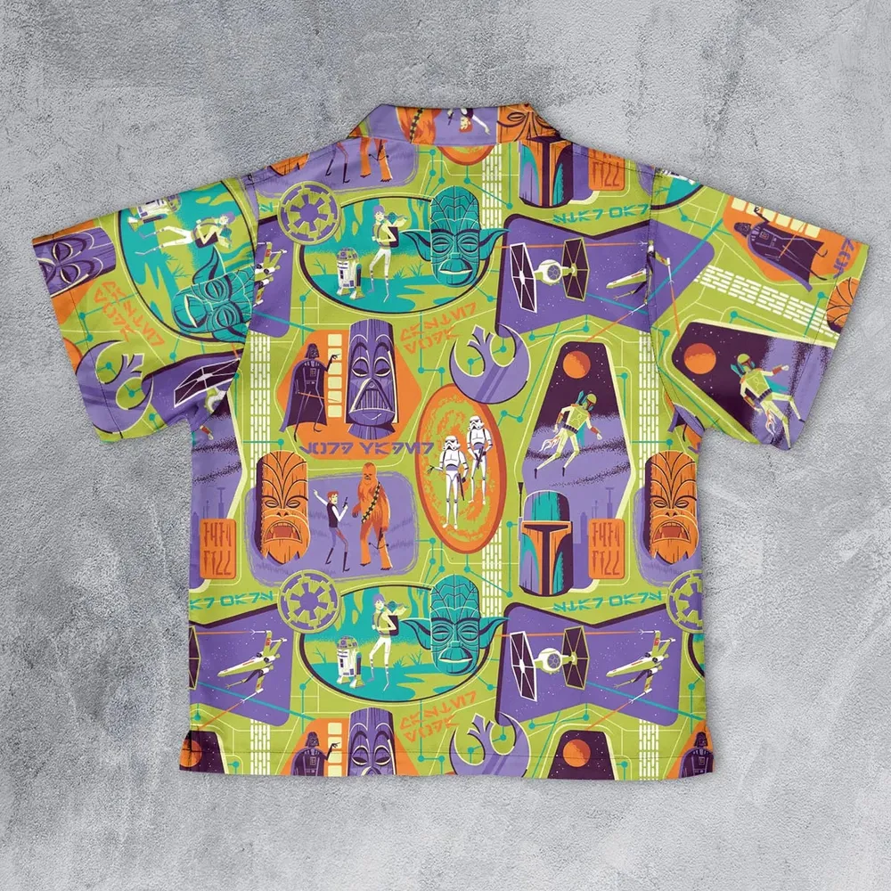 Summer Vibe Star Wars Youth Hawaiian Shirt - 2