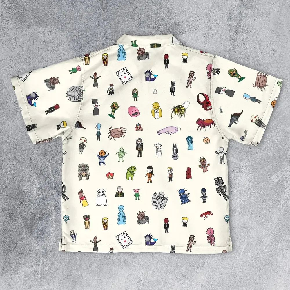 Doctor Who Universe Youth Hawaiian Shirt - 2