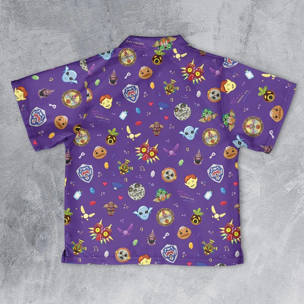 The Final Days The Legend of Zelda Youth Hawaiian Shirt - 2