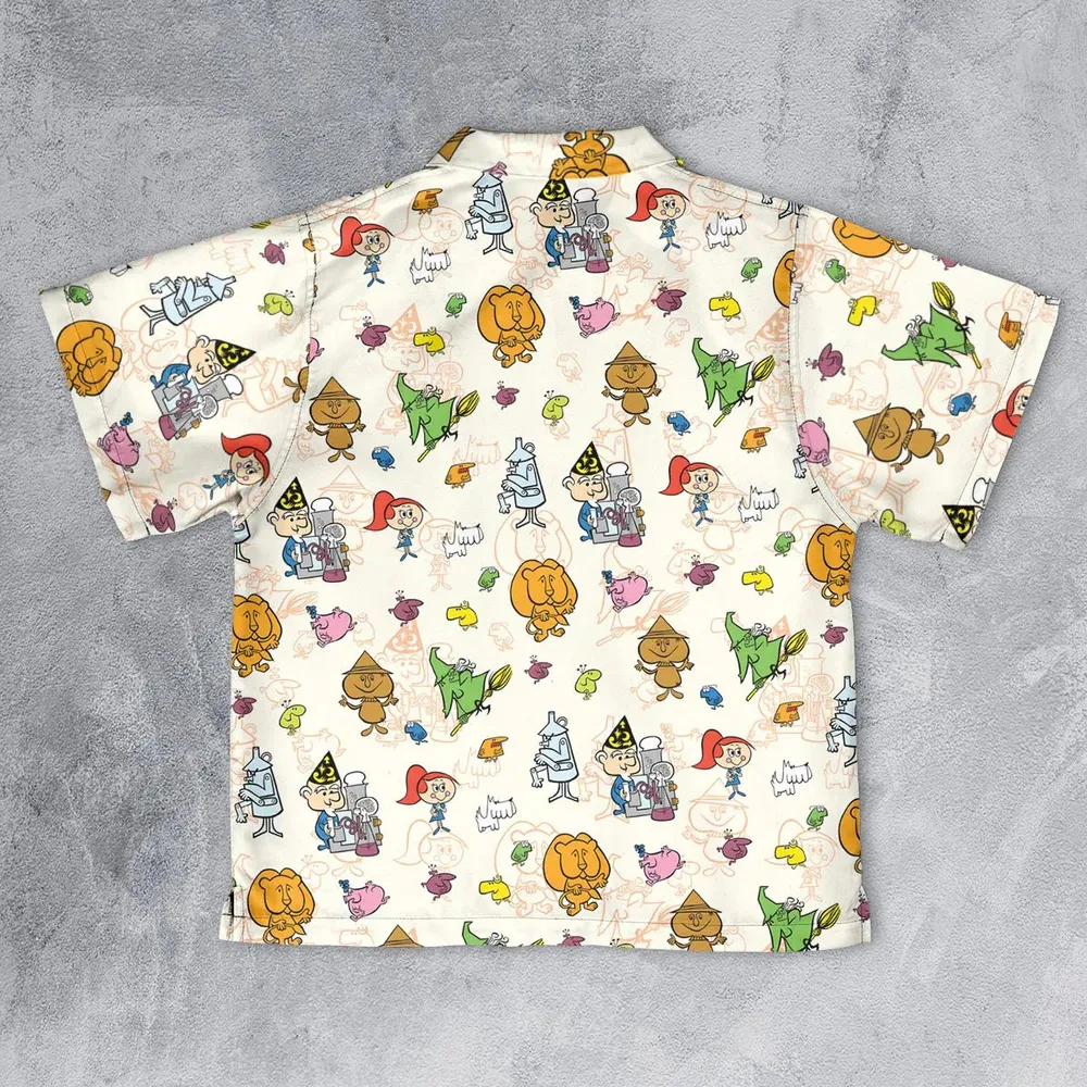 Chibi Tales Of The Wizard Of Oz Youth Hawaiian Shirt - 2