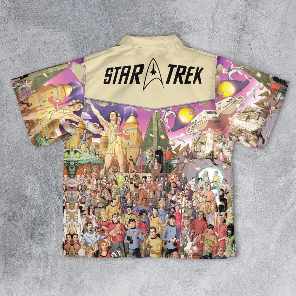 Star Trek The Original Series Youth Hawaiian Shirt - 2