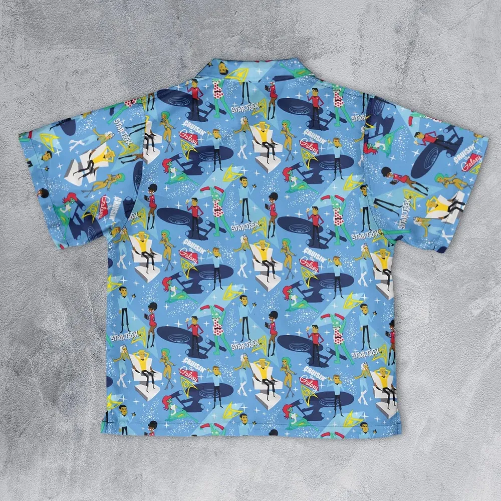 Cruisin' The Galaxy Star Trek Youth Hawaiian Shirt - 2