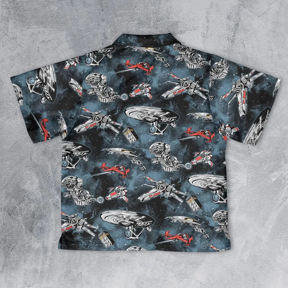 Ultimate Space Fleet Youth Hawaiian Shirt - 2