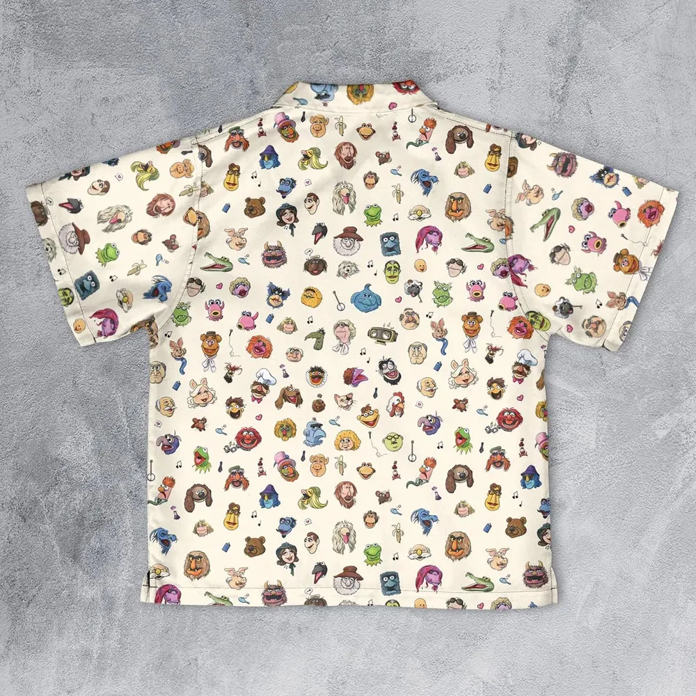 The Muppets Characters Youth Hawaiian Shirt - 2