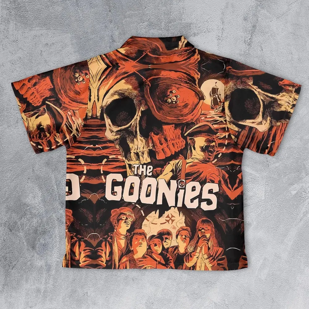 The Goonies Pattern Youth Hawaiian Shirt - 2