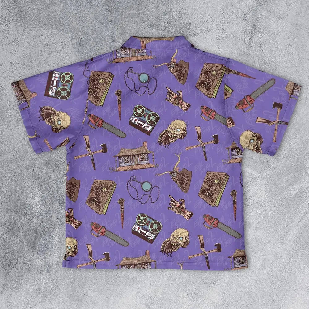 Evil Dead Horror Youth Hawaiian Shirt - 2