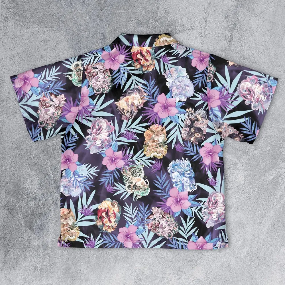 Eevee Evolutions Fancy Style Youth Hawaiian Shirt - 2