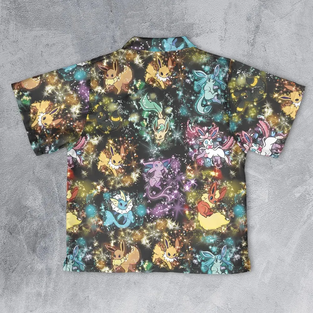 Eevee Evolution in the Galaxy Youth Hawaiian Shirt - 2