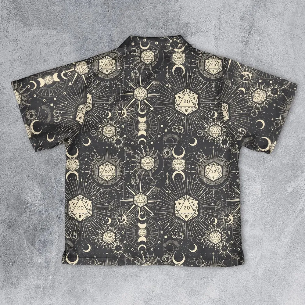 Diceyverse Dice RPG DND Youth Hawaiian Shirt - 2