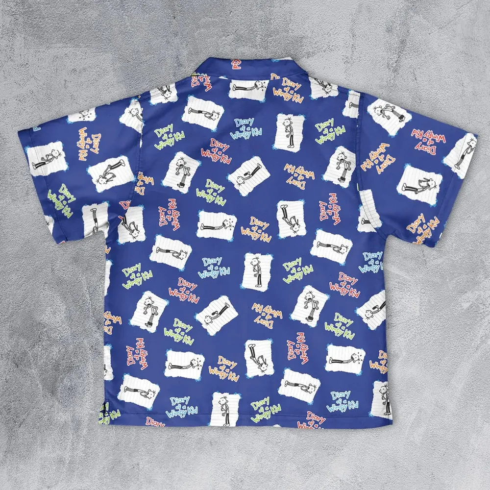 Diary of a Wimpy Kid Youth Hawaiian Shirt - 2