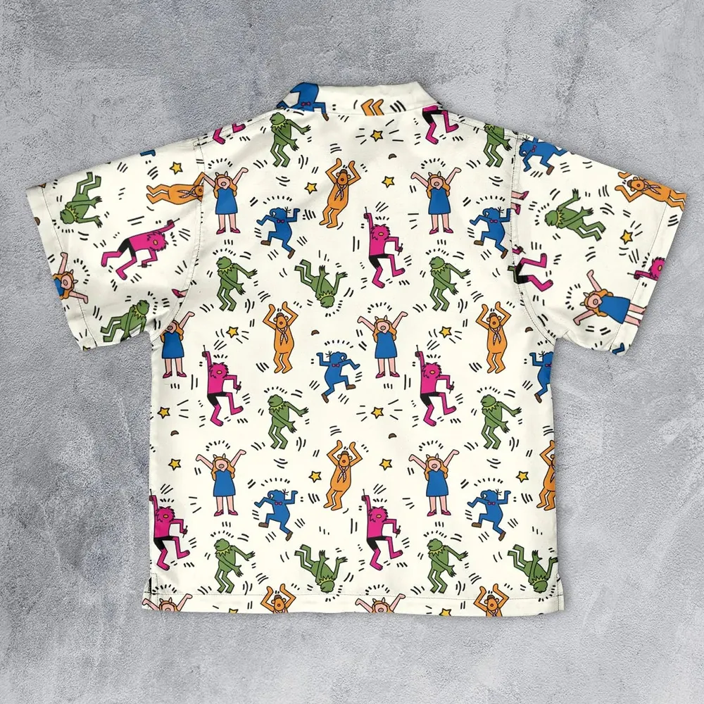 Dancing Muppets The Muppets Characters Youth Hawaiian Shirt - 2