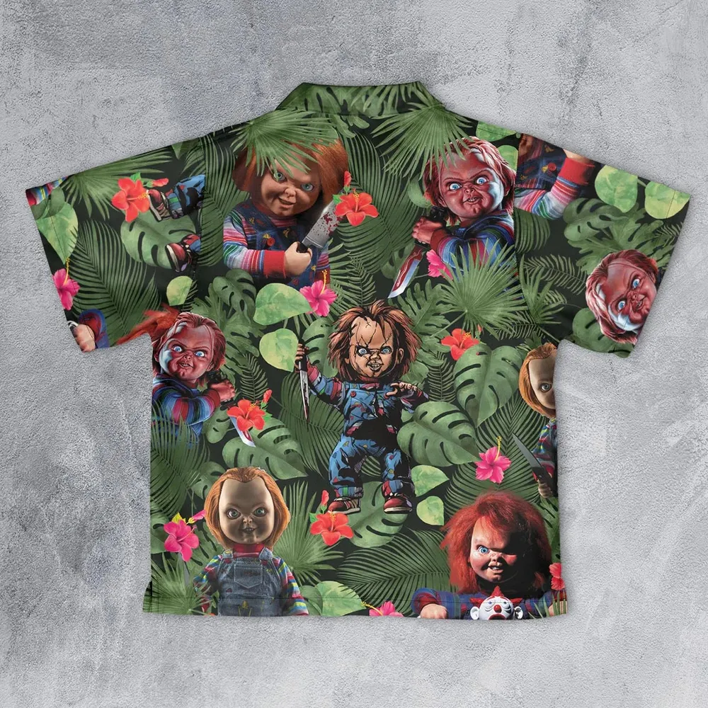 Chucky Just Wanna Have Fun Youth Hawaiian Shirt - 2