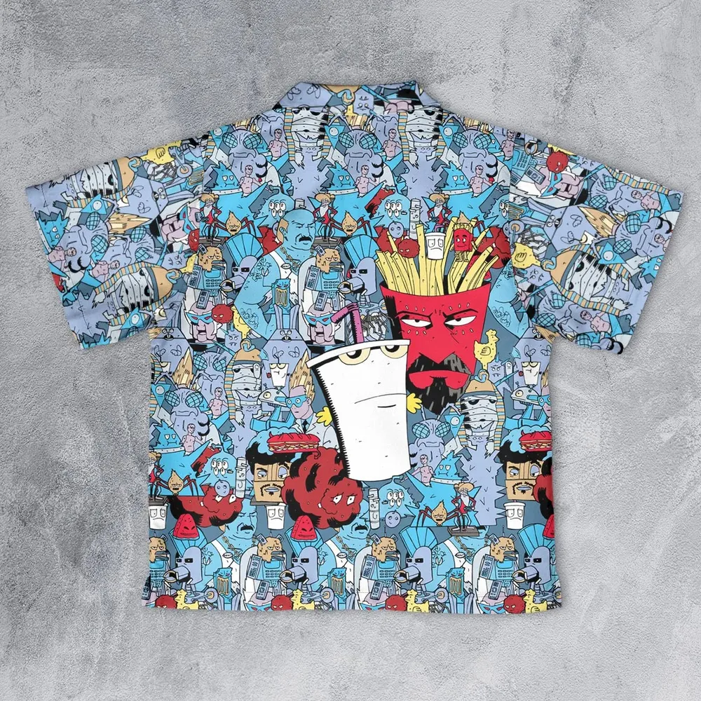 Aqua Teen Hunger Force Youth Hawaiian Shirt - 2