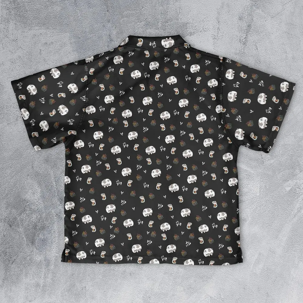 Appa Yip Yip Avatar Pattern Youth Hawaiian Shirt - 2