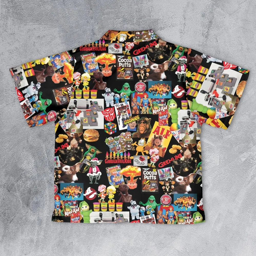 80's Kids Starter Pack Youth Hawaiian Shirt - 2