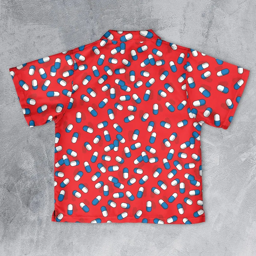 The Capsules Akira Pattern Youth Hawaiian Shirt - 2