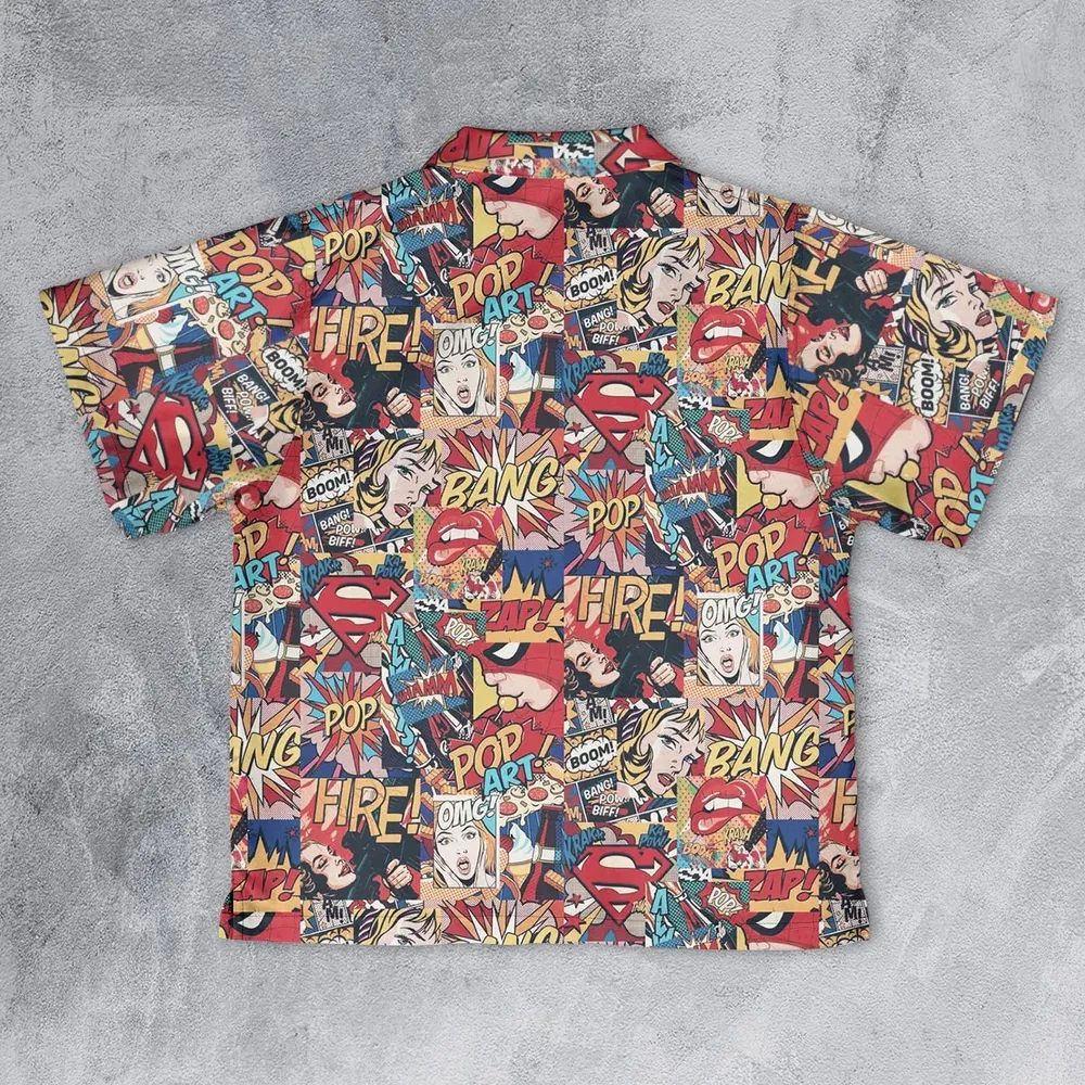 Pop Art Youth Hawaiian Shirt - 2