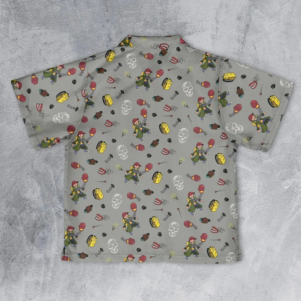 The Goonies Data Invention Youth Hawaiian Shirt - 2