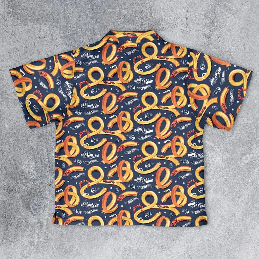 Hot Wheels Youth Hawaiian Shirt - 2