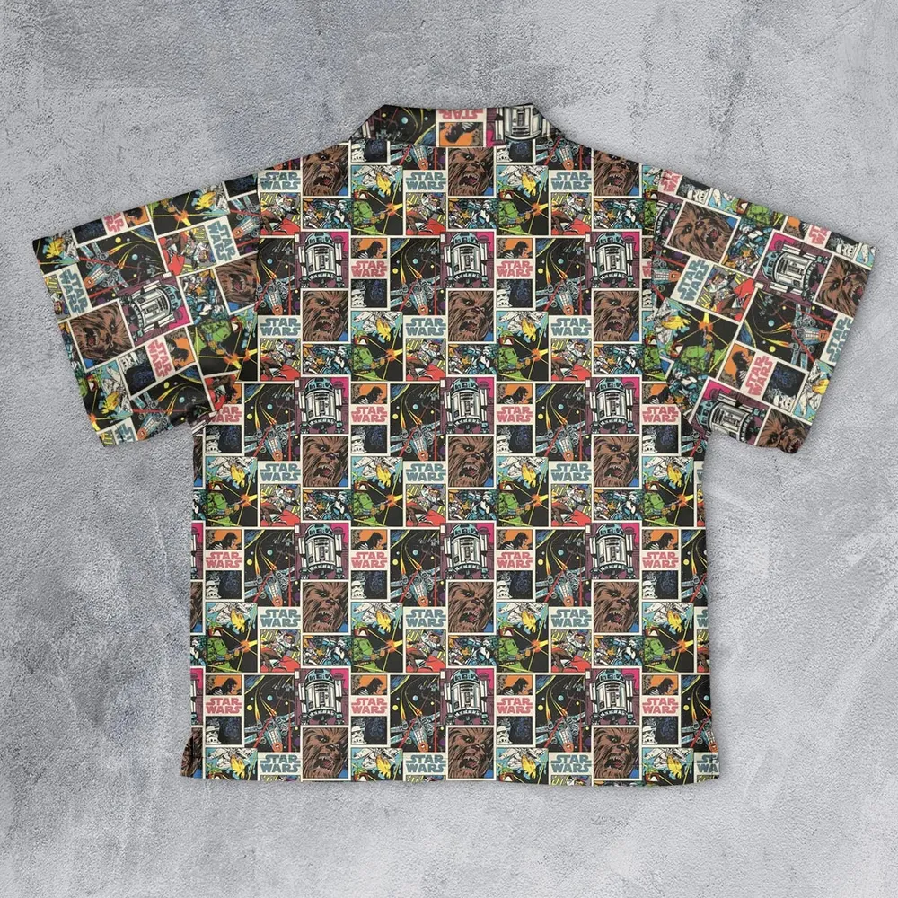 Star Wars Comic Youth Hawaiian Shirt - 2