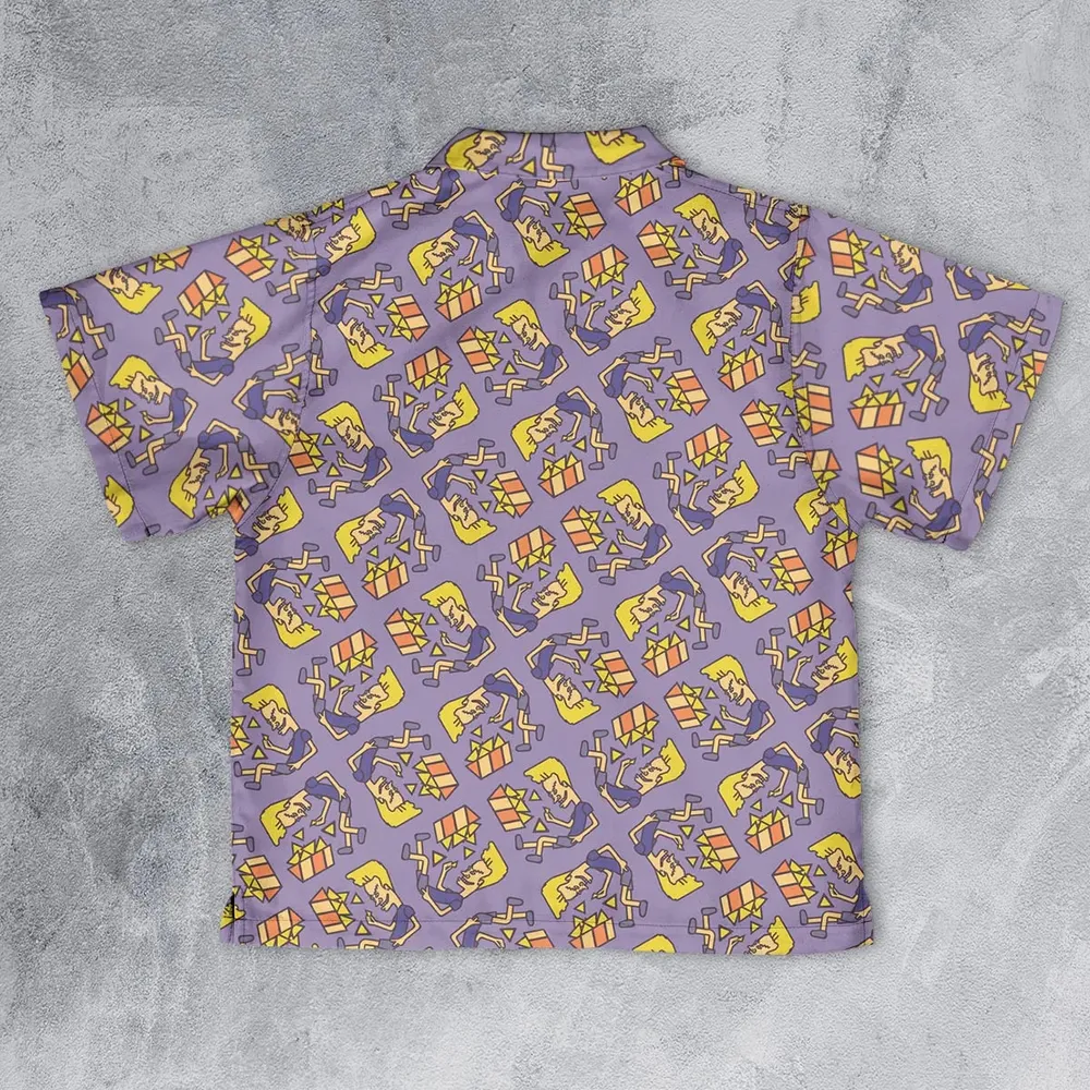 Nachos Rule Beavis and Butthead Youth Hawaiian Shirt - 2