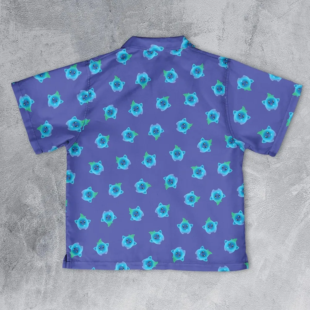 Lumalee Super Mario Movie Pattern Youth Hawaiian Shirt - 2