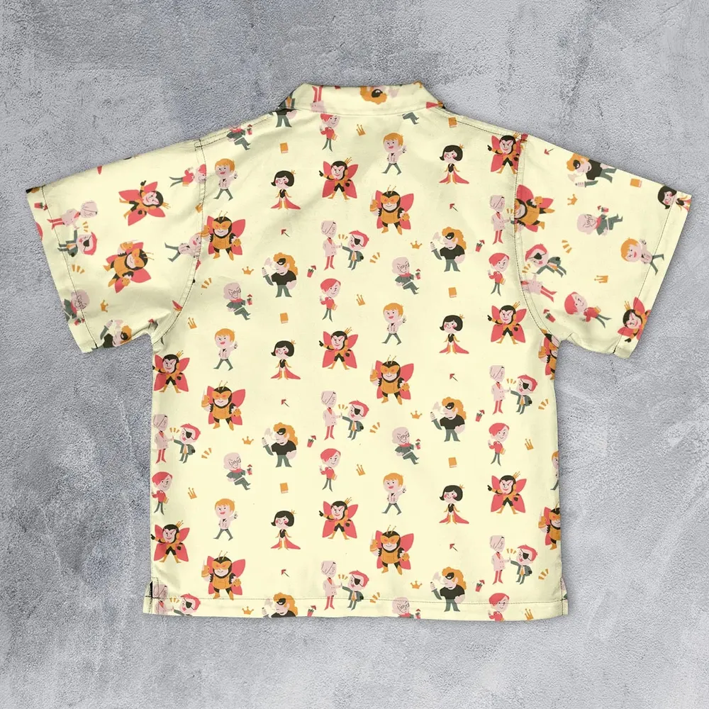 The Venture Bros Pattern Youth Hawaiian Shirt - 2