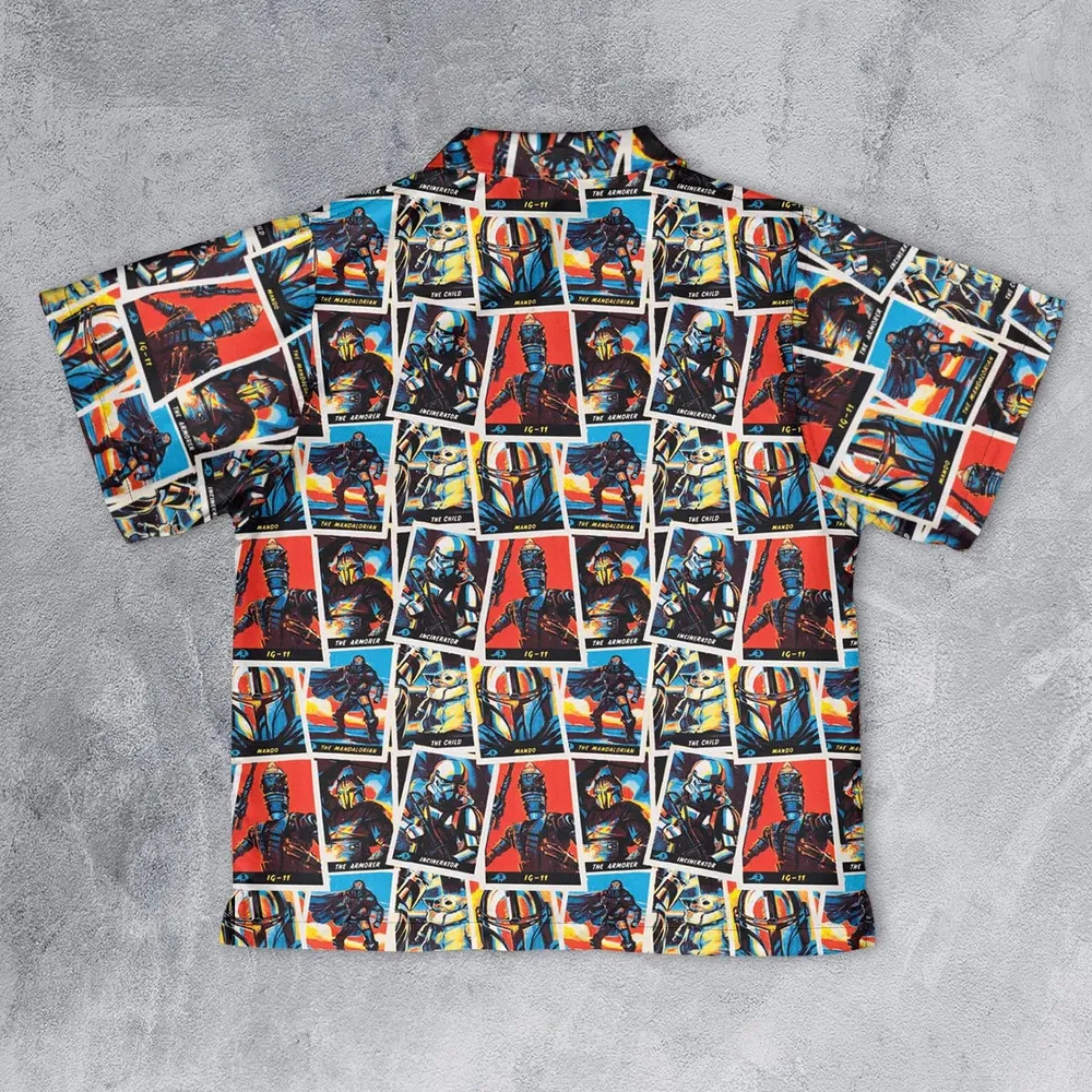 This Is The Way The Mando Pattern Youth Hawaiian Shirt - 2