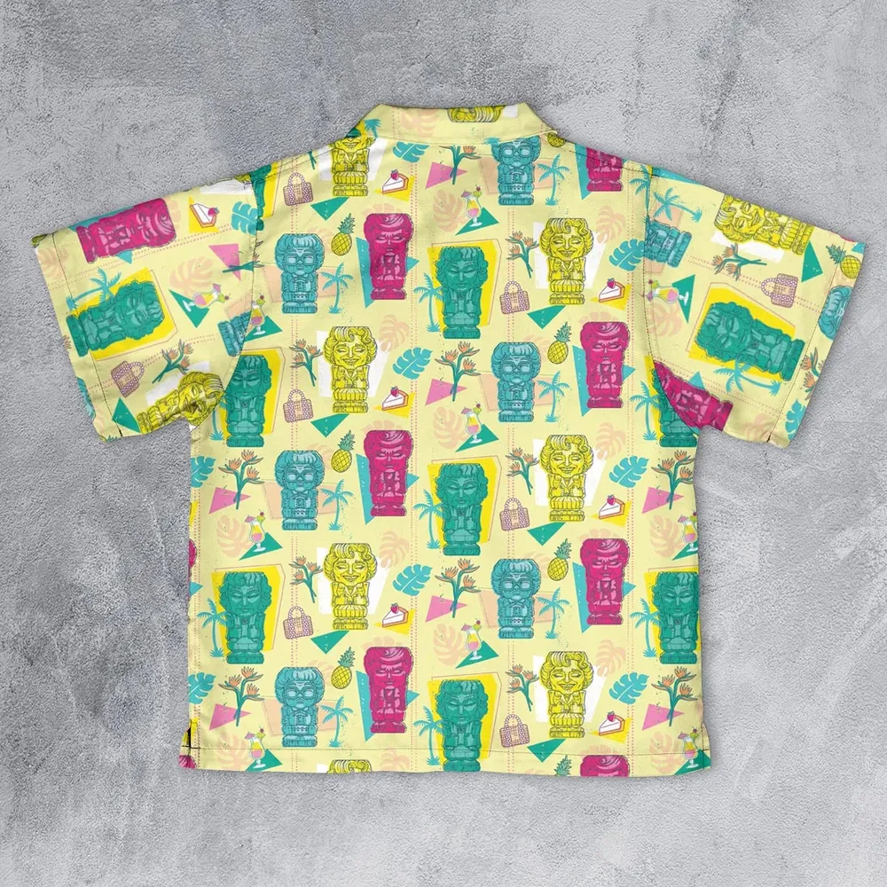 Golden Girls Tiki Shack Aloha Youth Hawaiian Shirt - 2